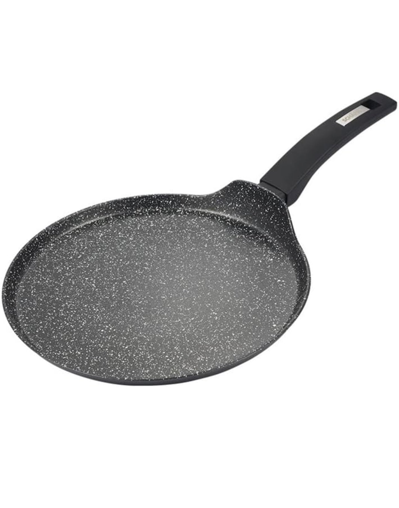 Crepepfanne 28cm Marble Black Schäfer - Große Pfannkuchenpfanne in Marmoroptik