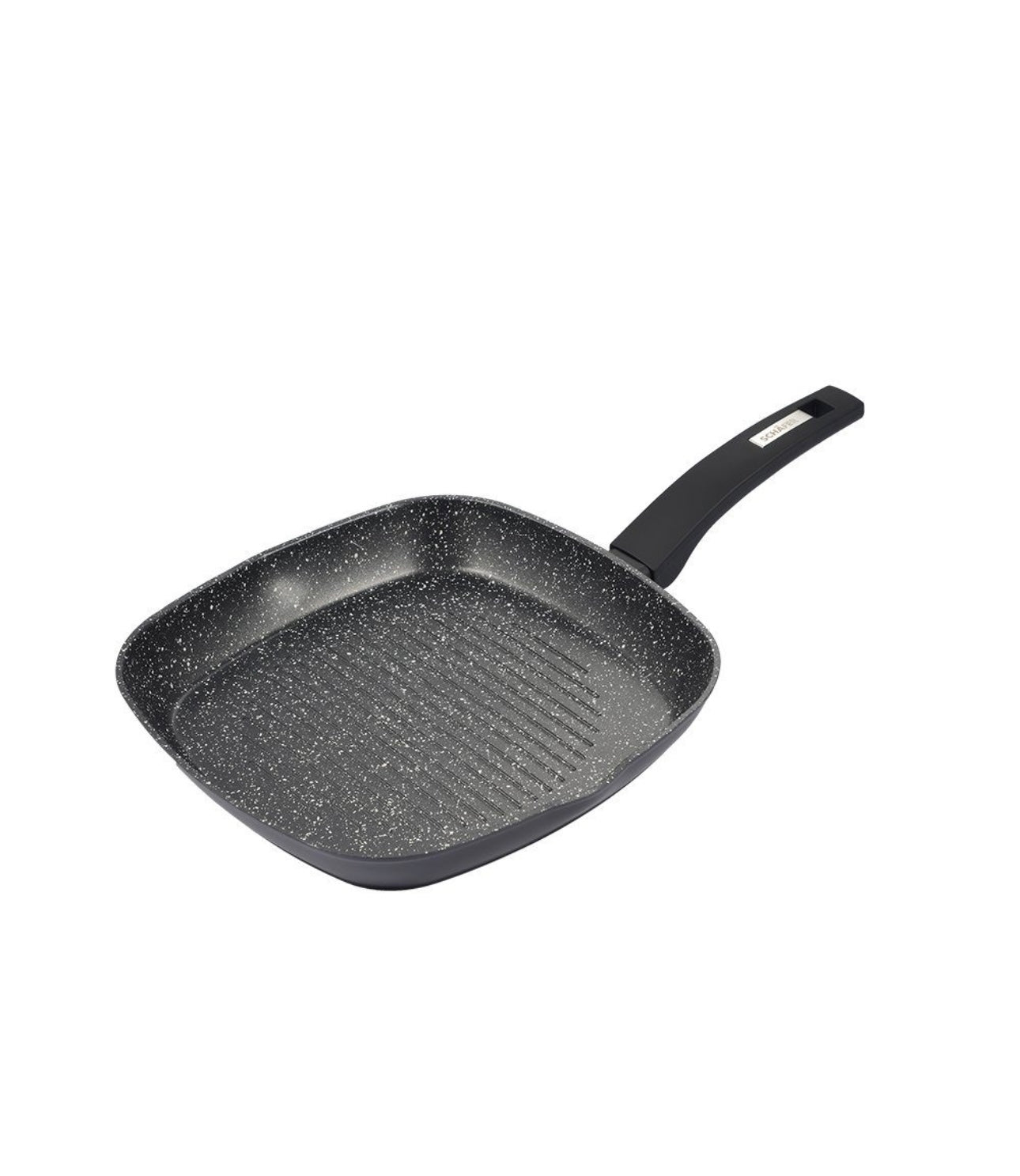 Grillpfanne 28x28cm Marble Black Schäfer