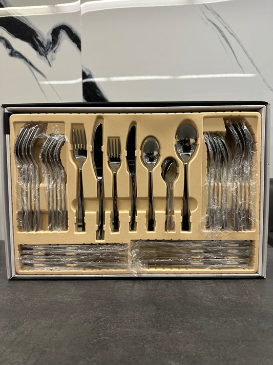 Michelino Besteck Set 42-teilig Edelstahl - Premium Tafelbesteck für 6 Personen