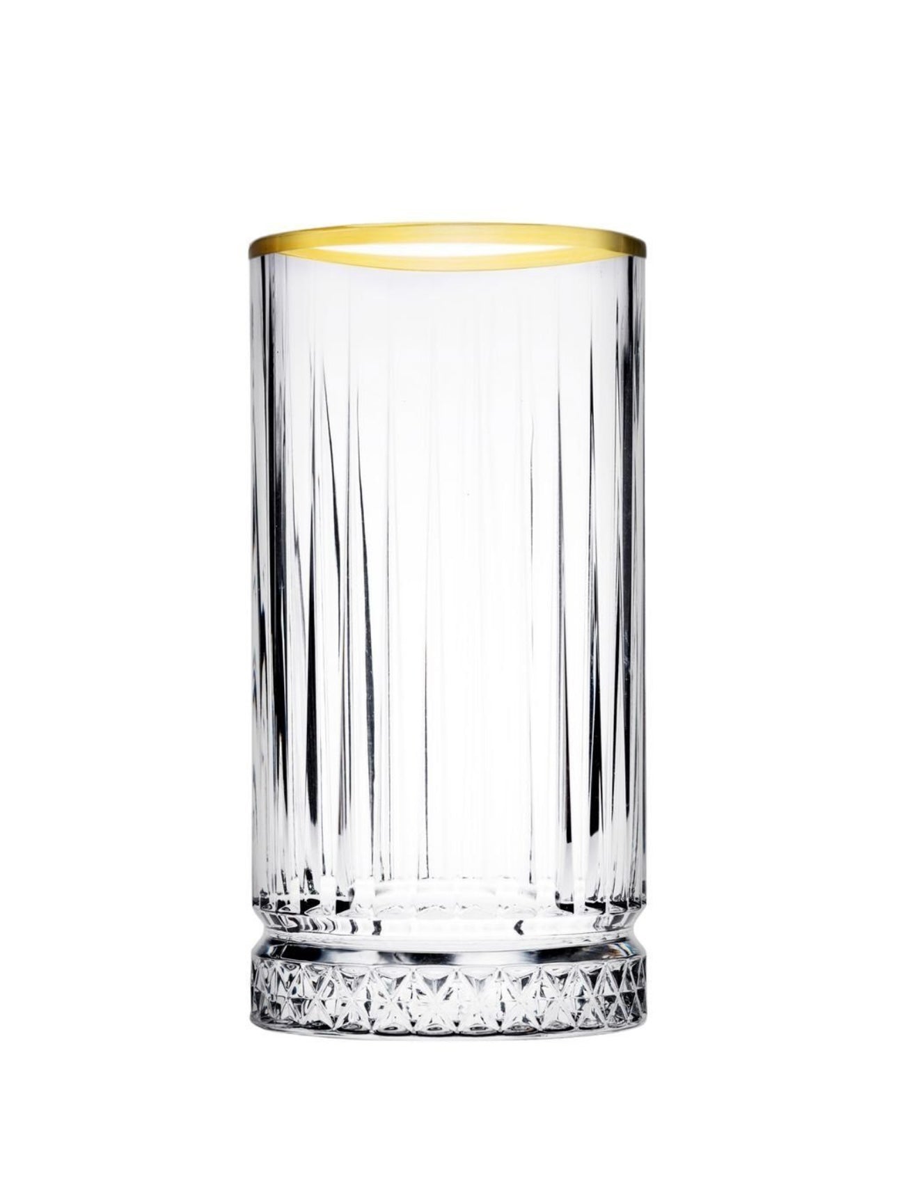 Pasabahce Golden Touch Elysia Trinkgläser Set 4-teilig 435ml - Elegante Wassergläser