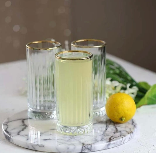 Pasabahce Golden Touch Elysia Trinkgläser Set - 4 Stück 280ml