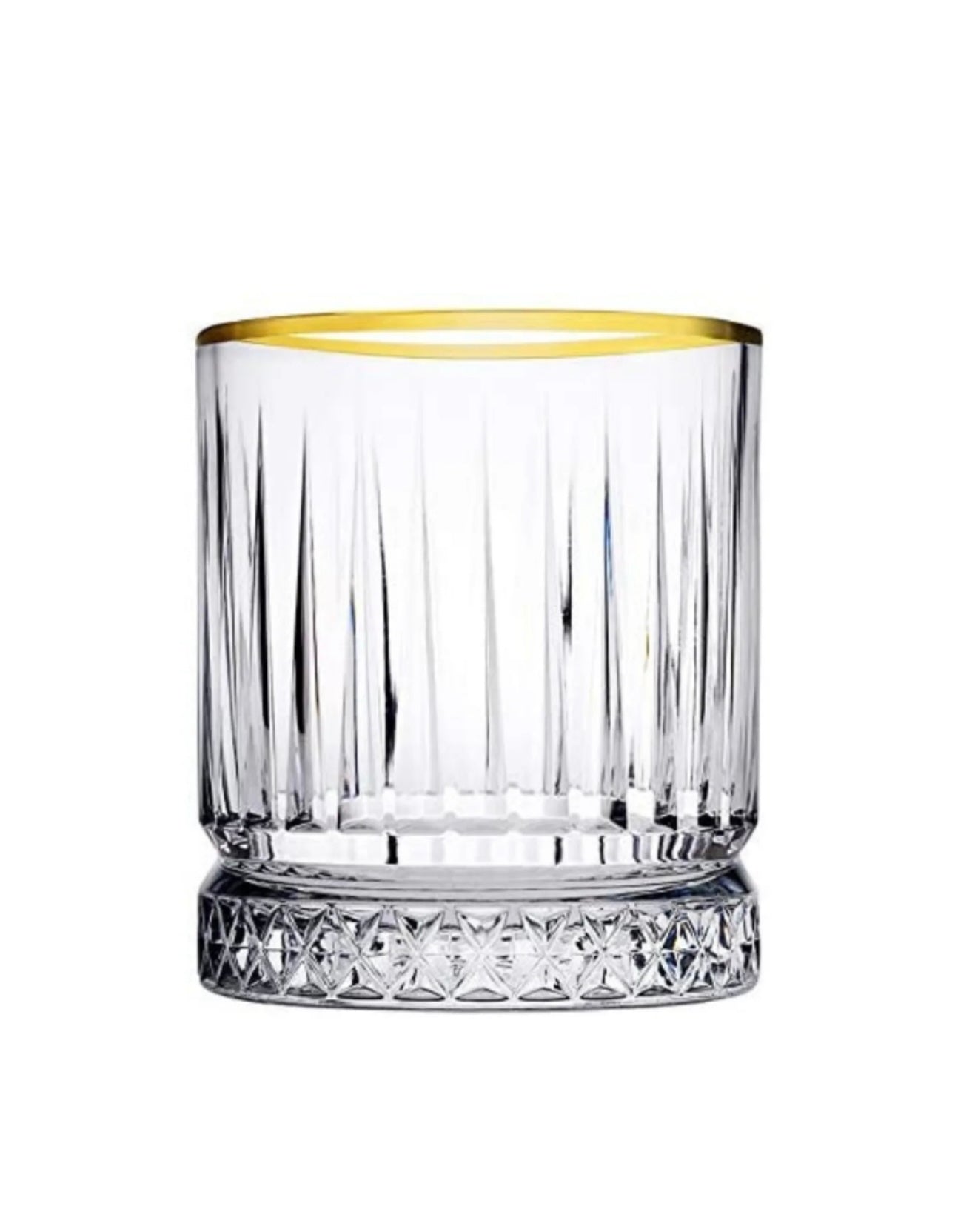 Pasabahce Golden Touch Elysia Trinkgläser - 4x 210ml mit goldenem Akzent