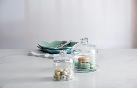 Pasabahce Mini Dome - Kleine Glashaube für Desserts