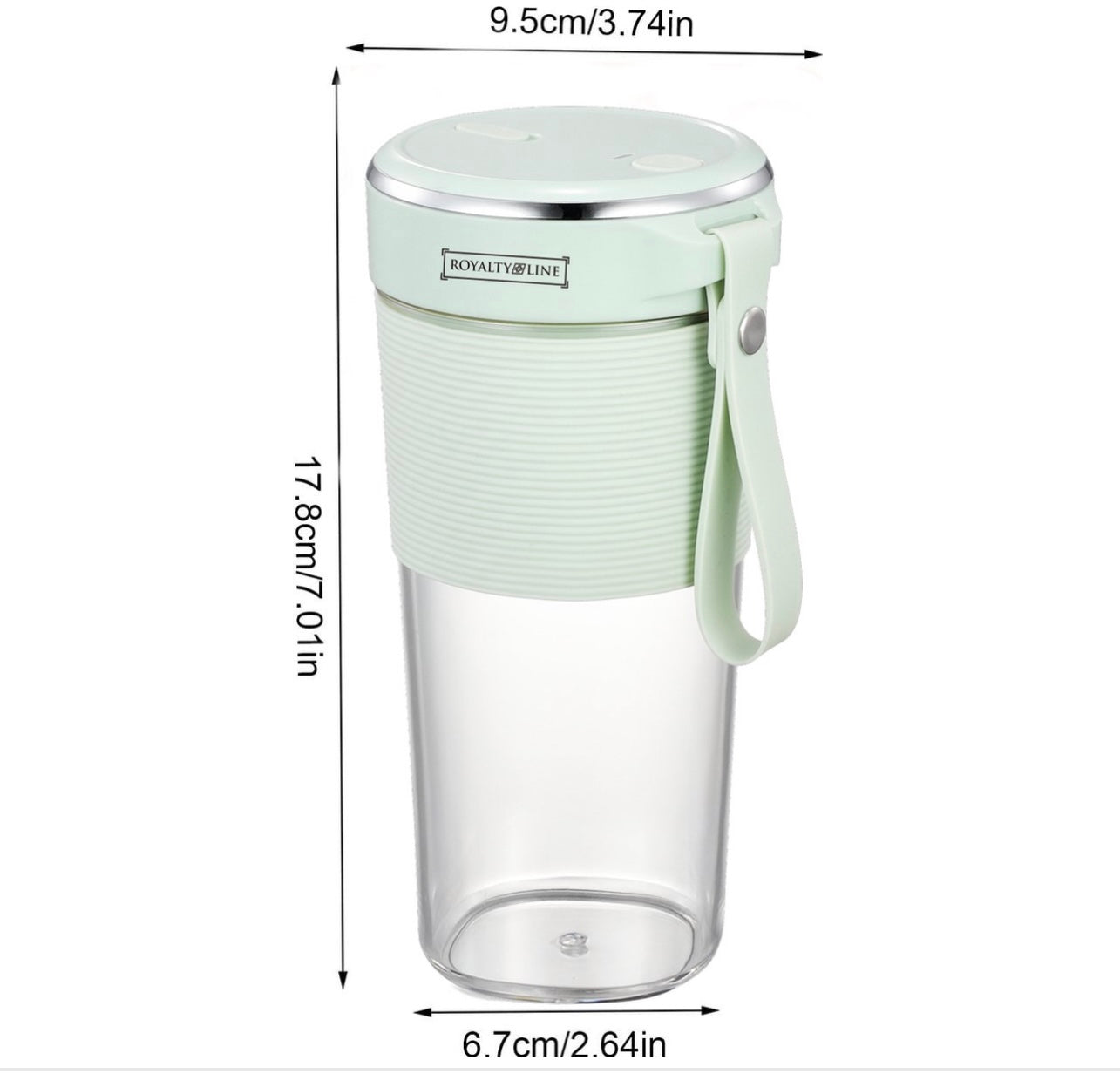 USB Tragbarer Mixer 40W Royalty Line - Kompakter Smoothie-Mixer
