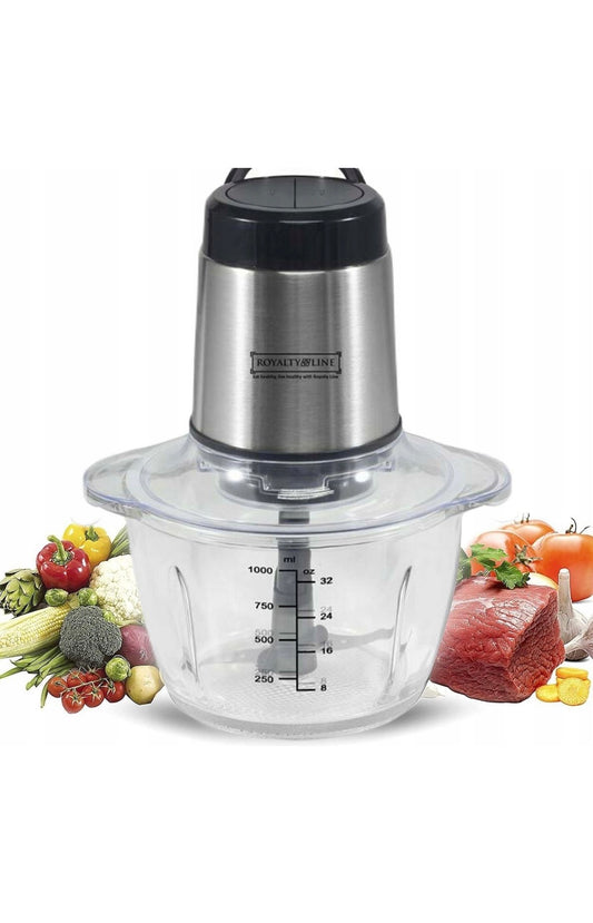 Zerkleinerer 300W Royalty Line - Edelstahl Multizerkleinerer 1000ml