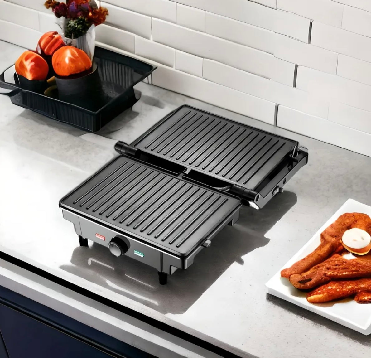 Kontaktgrill 29x24cm Schäfer
