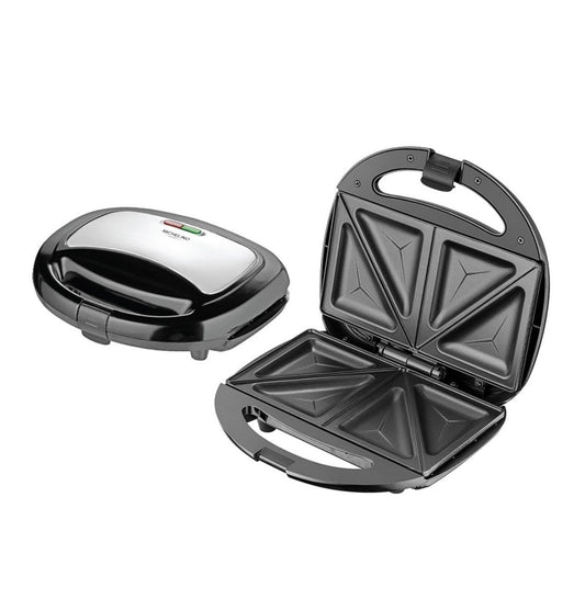 Sandwichmaker Michelino - Elektrischer Sandwichtoaster mit Antihaft-Beschichtung
