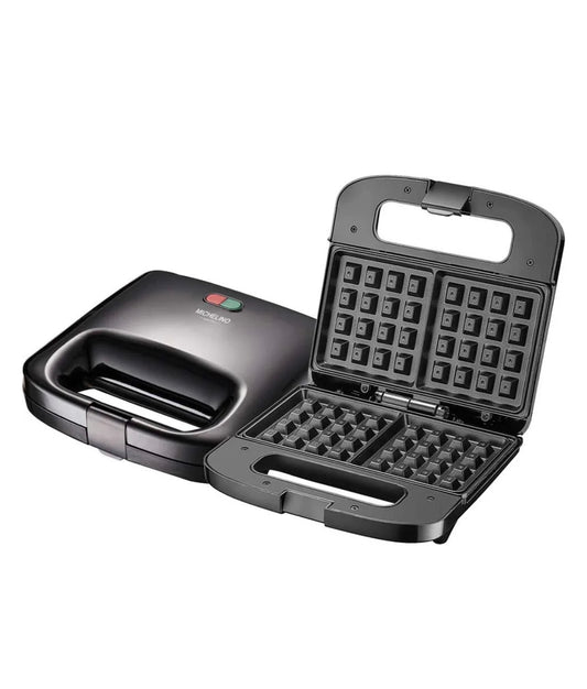 Waffeleisen 2er eckig Michelino - Elektrisches Waffeleisen für 2 eckige Waffeln