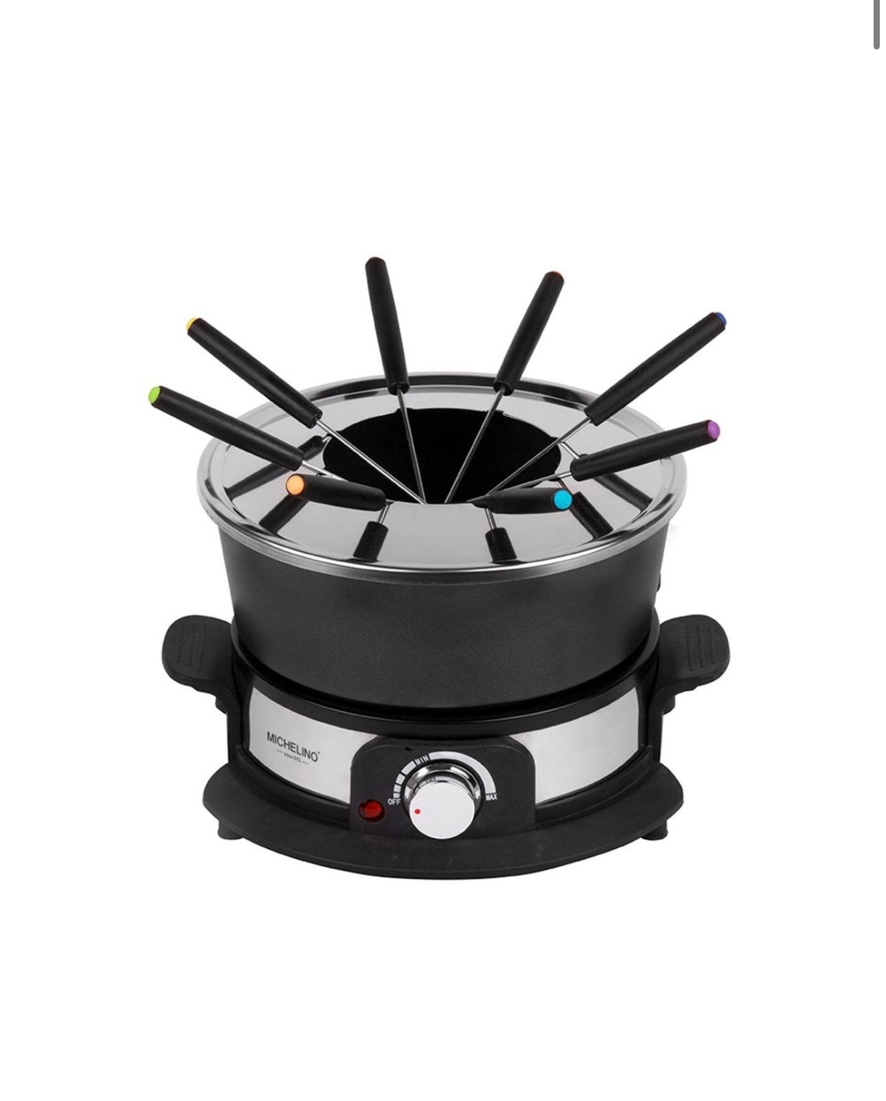 Elektrisches Fondue Michelino 2L - Komplettes Fondue-Set für 8 Personen