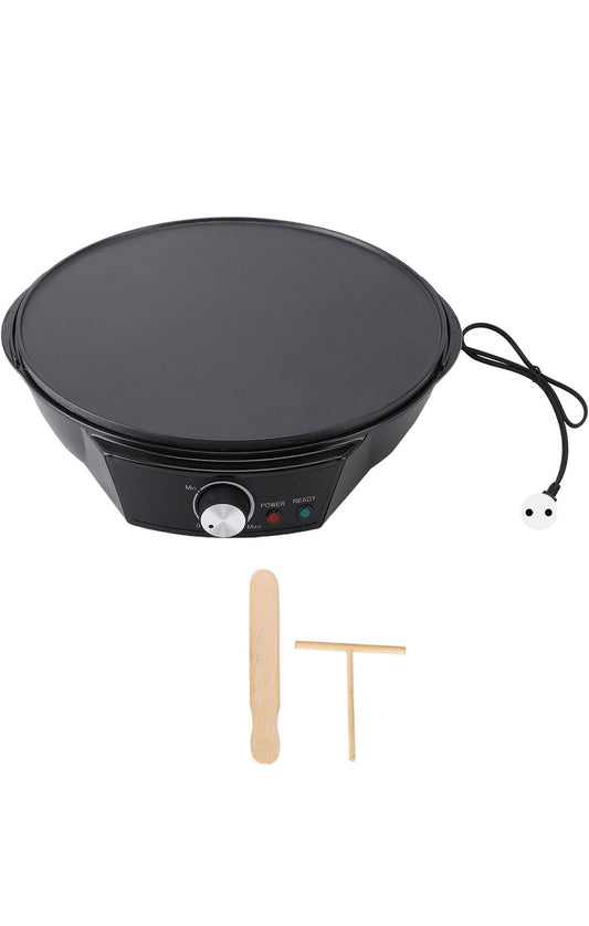 Crepe Maker 30cm Michelino - Elektrischer Crepe-Maker mit Antihaft-Platte