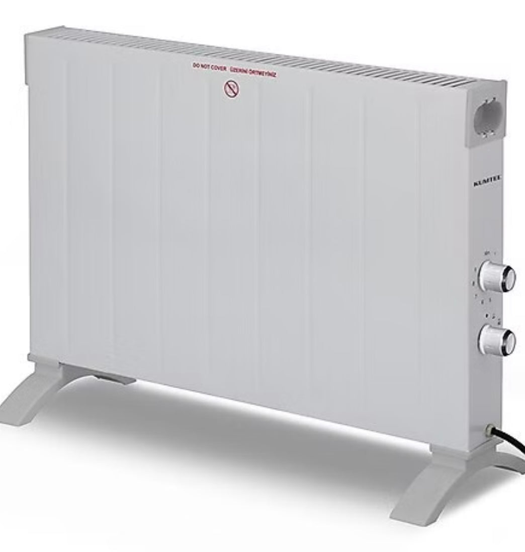Kumtel Konvektor Heizkörper 2500W - Elektrische Heizung für effiziente Raumwärme