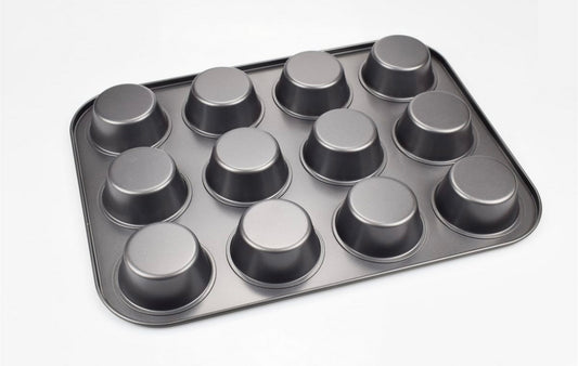 Muffinform für 12 Muffins 35x26cm - Antihaft Backform von Michelino