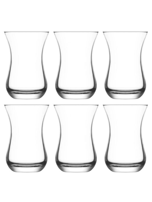 LAV Cay bardagi Ajda 6er Set - Türkische Teegläser 165ml