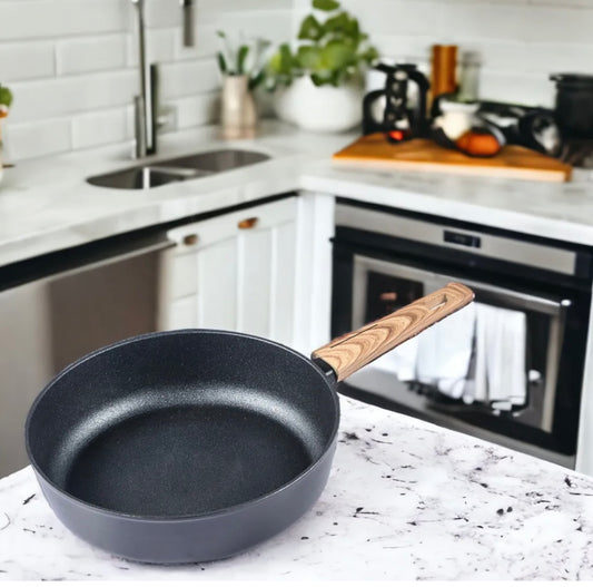 Schmorpfanne 28cm Maple Wood Schäfer - Natürliche Holzoptik für perfektes Schmoren