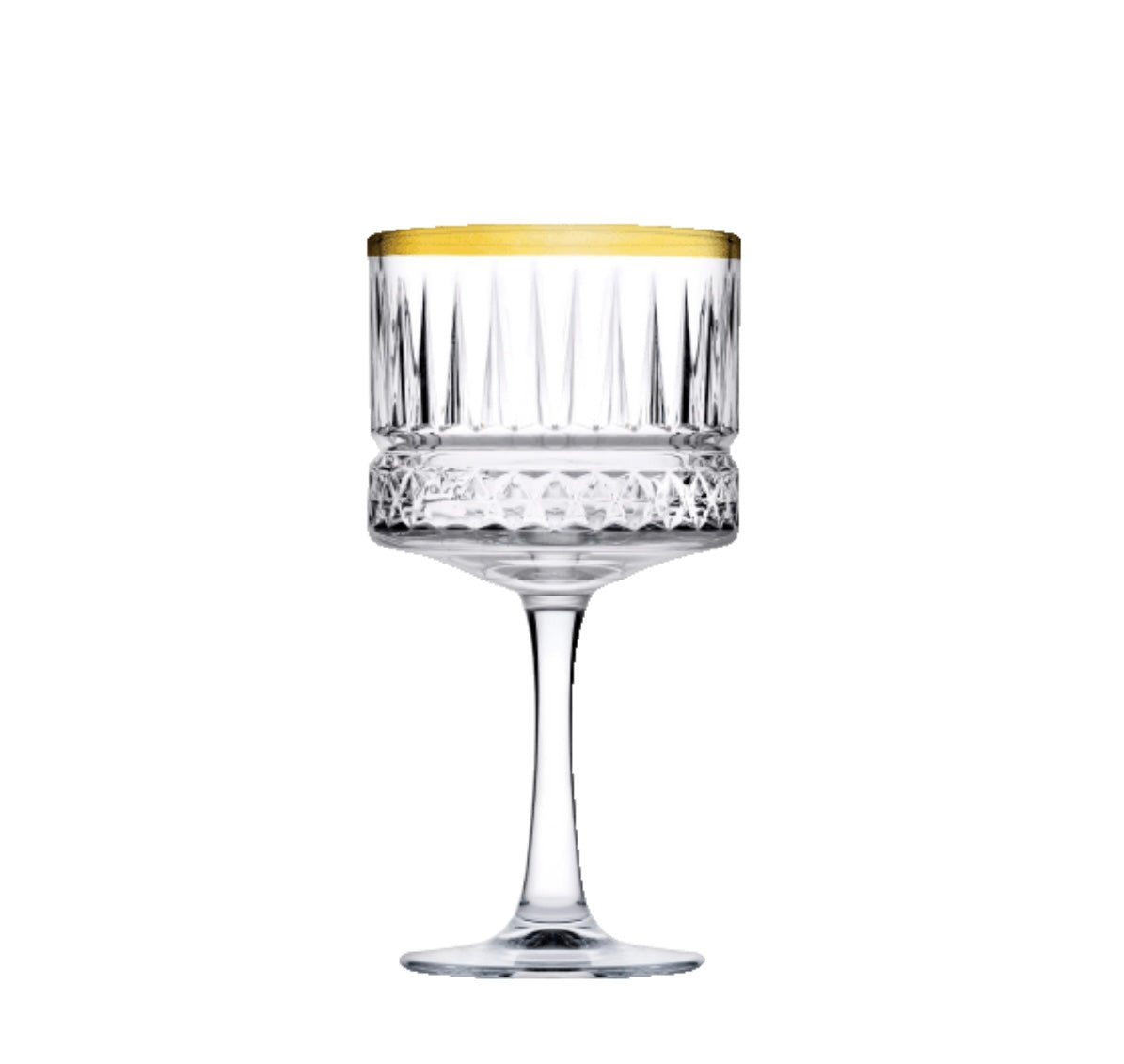 Pasabahce Golden Touch Elysia Cocktailgläser - 4x 500ml mit goldenem Akzent