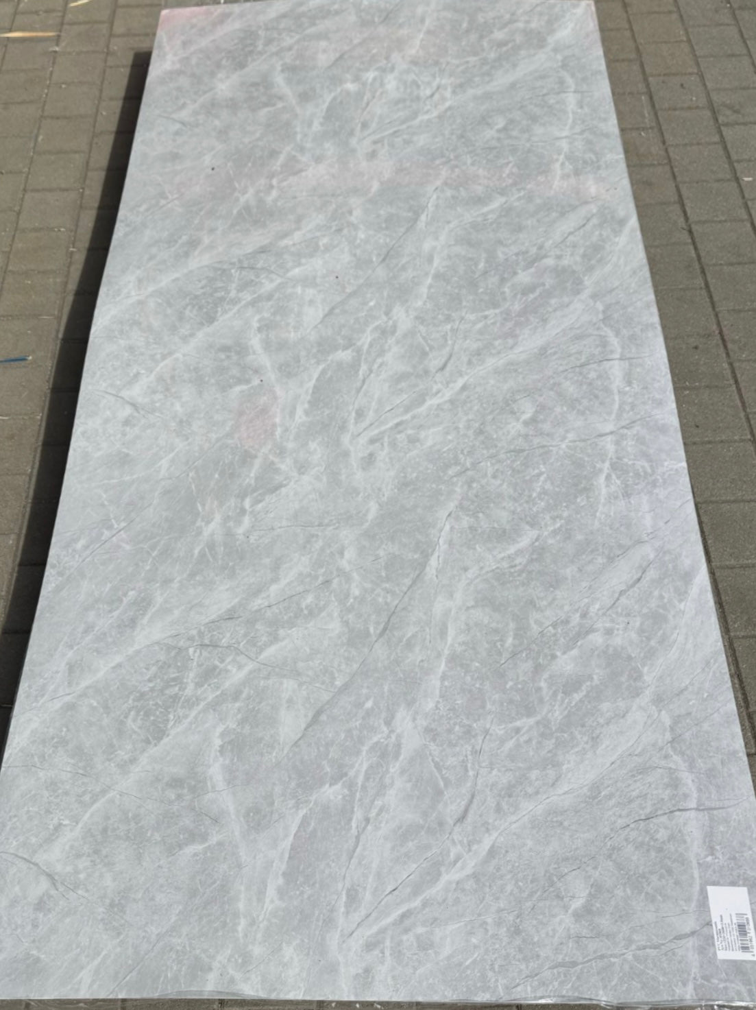 PVC Wandpaneele 260x122cm - 55 Farben verfügbar - 3mm stark