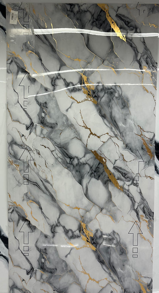 PVC Wandpaneele 260x122cm - 55 Farben verfügbar - 3mm stark