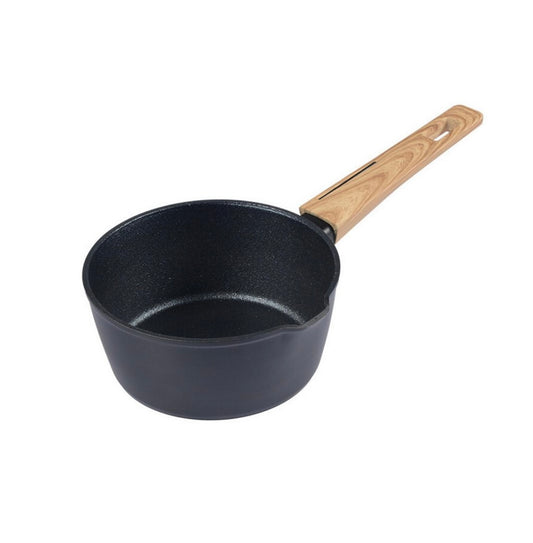 Stieltopf 16cm Maple Wood Schäfer - Kleiner Topf in natürlicher Holzoptik