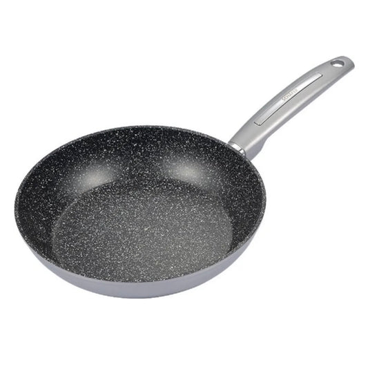 Wok 28cm Metallic Silver Schäfer - Asiatische Küche in glänzender Metalloptik