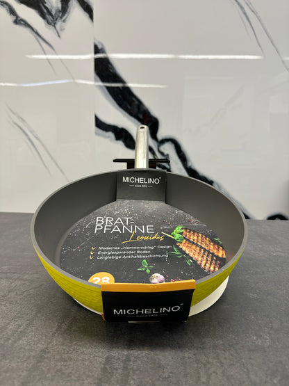 Bratpfanne 28cm Leonidas gelb Michelino