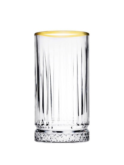 Pasabahce Golden Touch Elysia Trinkgläser Set 4-teilig 435ml - Elegante Wassergläser