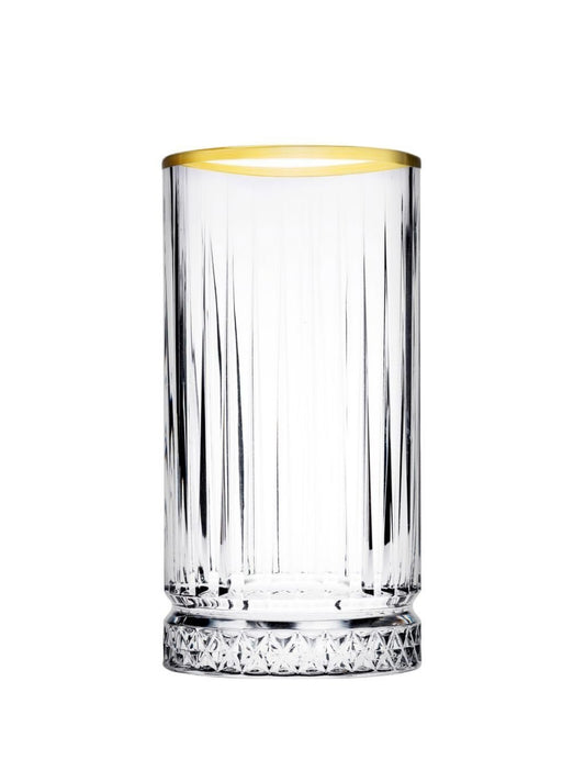 Pasabahce Golden Touch Elysia Trinkgläser Set 4-teilig 435ml - Elegante Wassergläser