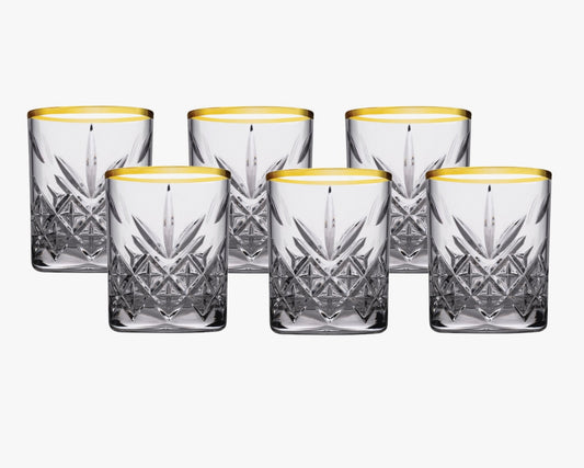Pasabahce Golden Touch Shot Gläser Set - 4x 62ml Schnapsgläser