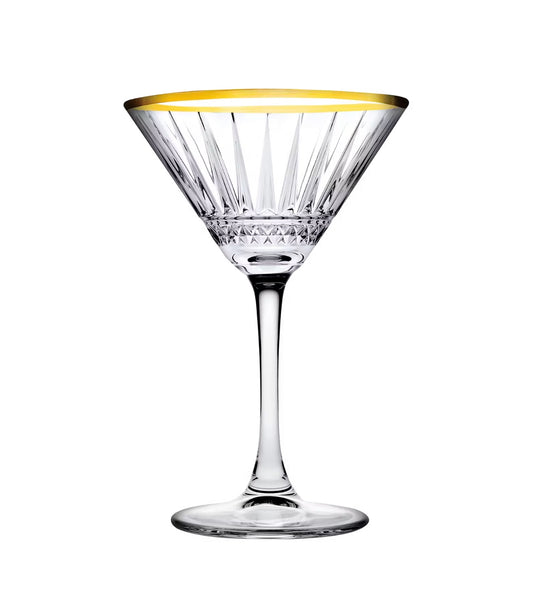 Pasabahce Golden Touch Elysia Cocktail Gläser - 4x 220ml
