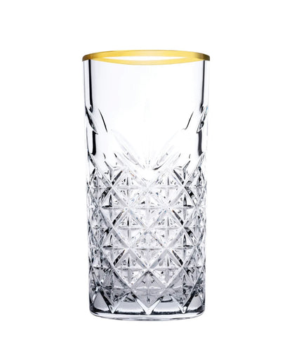 Pasabahce Golden Touch Timeless Longdrink Gläser - 4x 450ml