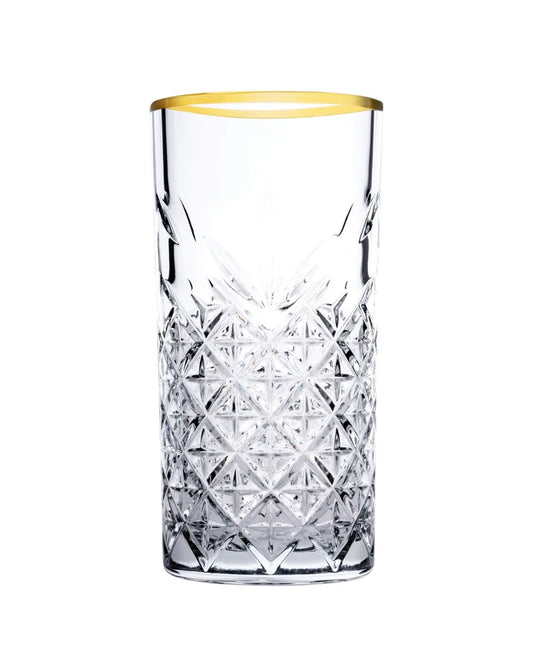 Pasabahce Golden Touch Timeless Longdrink Gläser - 4x 450ml