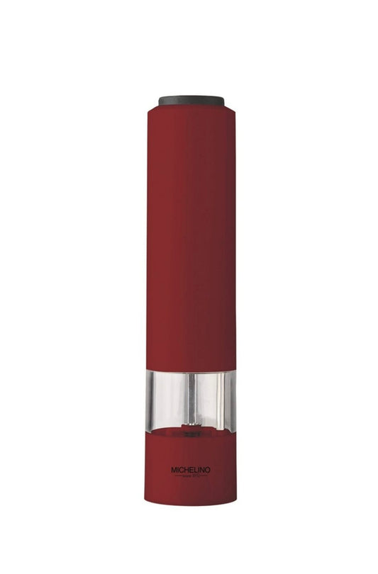 Elektrische Gewürzmühle Michelino rot - Automatisches Mahlen auf Knopfdruck