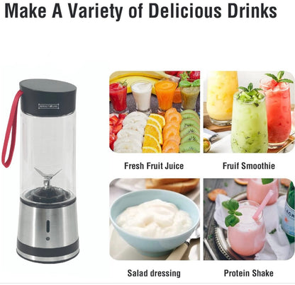 USB Tragbarer Mixer 125W Royalty Line - Kabelloser Smoothie-Mixer