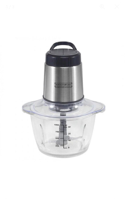 Zerkleinerer 300W Royalty Line - Edelstahl Multizerkleinerer 1000ml
