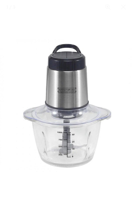 Zerkleinerer 300W Royalty Line - Edelstahl Multizerkleinerer 1000ml