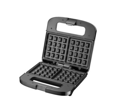 Waffeleisen 2er eckig Michelino - Elektrisches Waffeleisen für 2 eckige Waffeln
