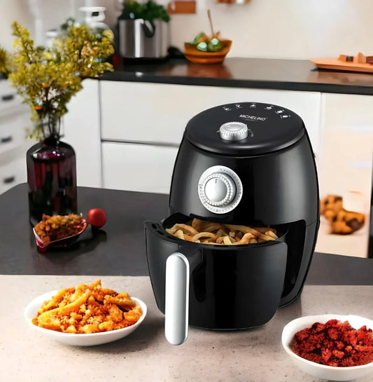 Heißluft Fritteuse 2L Michelino - Gesunde Air Fryer mit 30 Minuten Timer