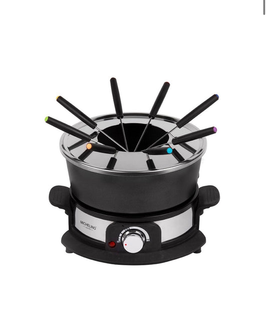 Elektrisches Fondue Michelino 2L - Komplettes Fondue-Set für 8 Personen