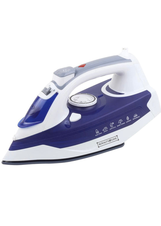 Royalty Line Dampfbügeleisen blau 2000-2300W - Leistungsstarkes Bügeleisen