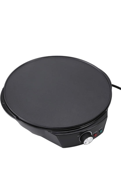 Crepe Maker 30cm Michelino - Elektrischer Crepe-Maker mit Antihaft-Platte