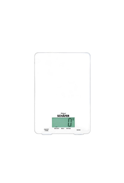 Digitale Küchenwaage Schäfer 5kg - Präzise Küchenwaage mit DMS Sensoren