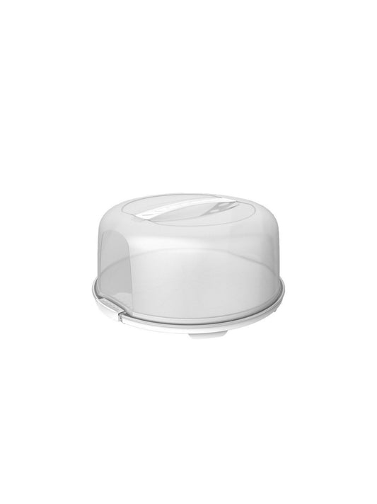 Torten Transportdose 30cm - Weiße Tortentransportbox von Michelino