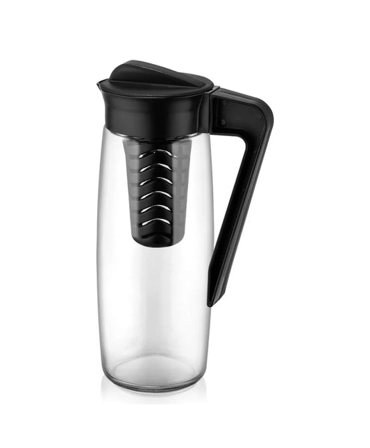 Glaskaraffe 1,6L mit Aromaeinsatz - Klarglas Karaffe von Michelino