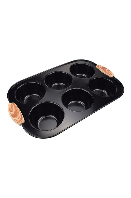 Muffinform für 6 Muffins - Antihaft Backform von Schäfer