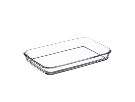 Borcam rechteckige Schale 33,6x21,6cm - Ofengeeignete Glasschale