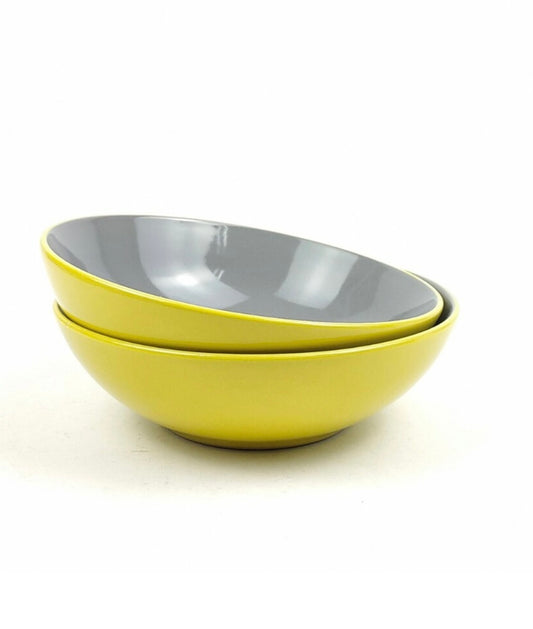 Schüssel Set 2-teilig Gelb 18,4cm - Mikrowellenfeste Schüsseln von Michelino