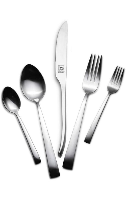 Michelino Besteck Set 24-teilig Edelstahl - Komplettes Tafelbesteck für 6 Personen