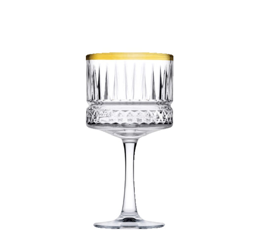 Pasabahce Golden Touch Elysia Cocktailgläser - 4x 500ml mit goldenem Akzent