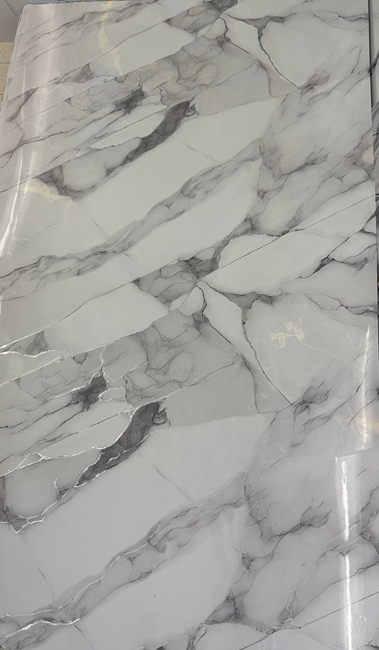 PVC Wandpaneele 260x122cm - 55 Farben verfügbar - 3mm stark